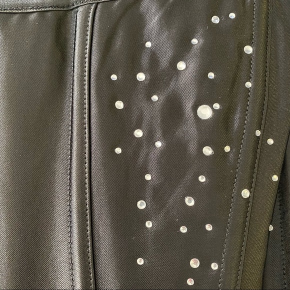 NEW! Corset with Rhinestones Diamante Size M - Picture 4 of 4